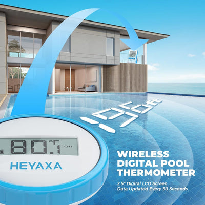 Heyaxa Wireless Pool Thermometer: The Smart Way to Monitor Your Pool Temperature