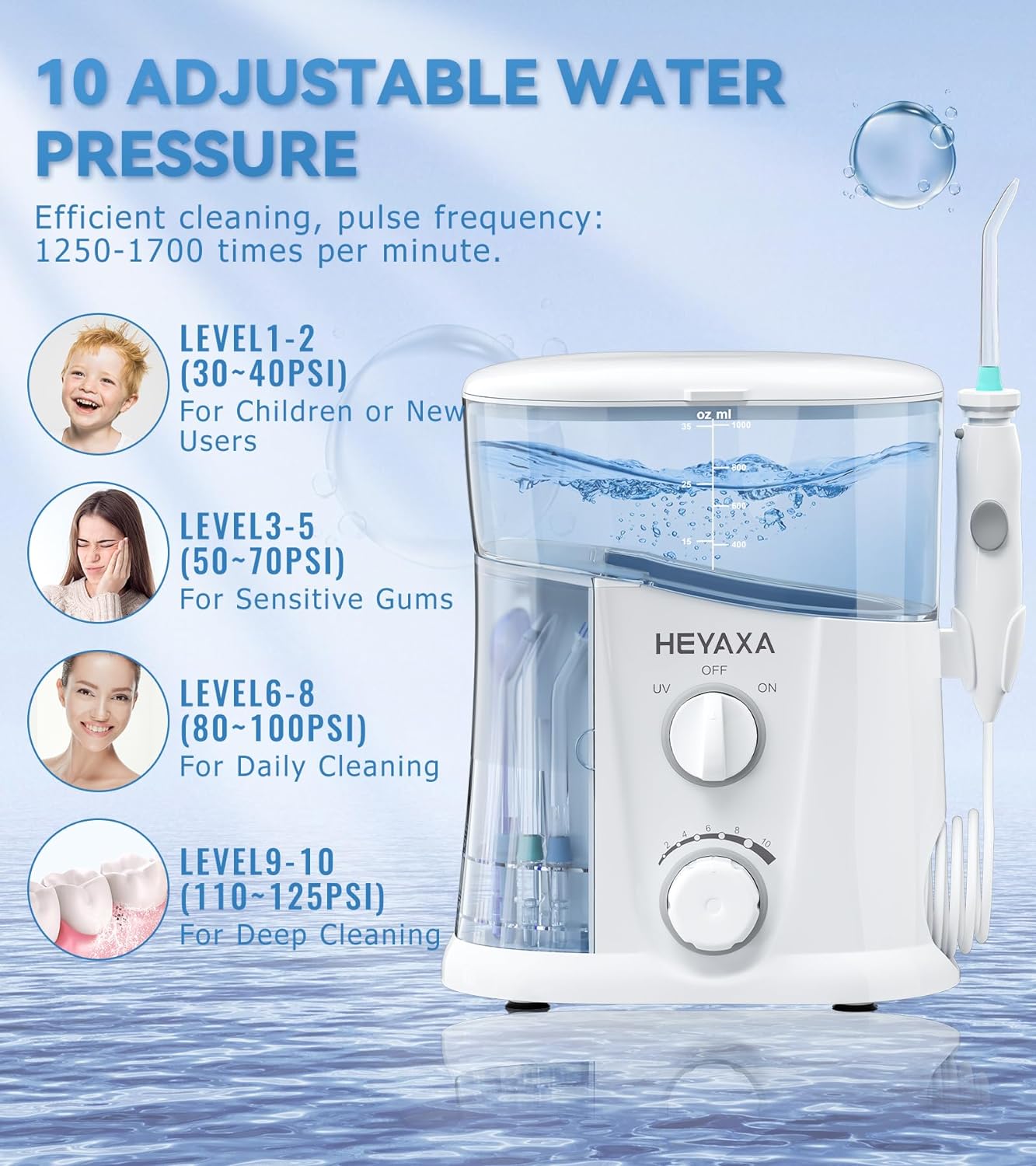 1000ML Power Water Flosser