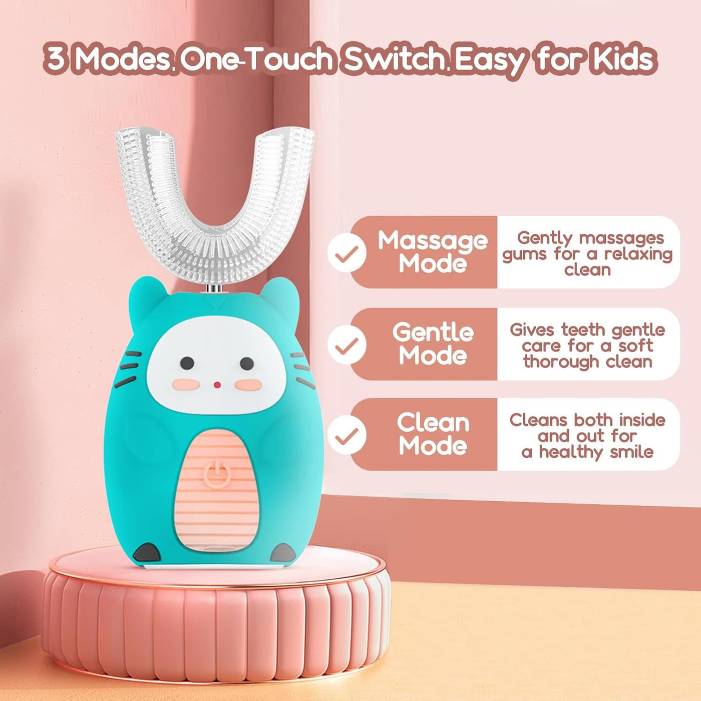 Kids U Shaped Electric Toothbrush