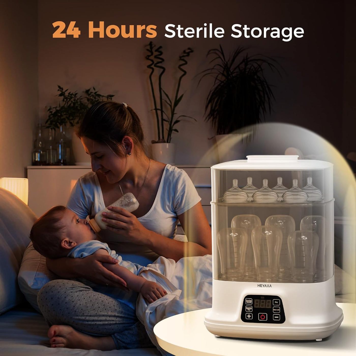 Baby Bottle Ster-ilizer and Dryer