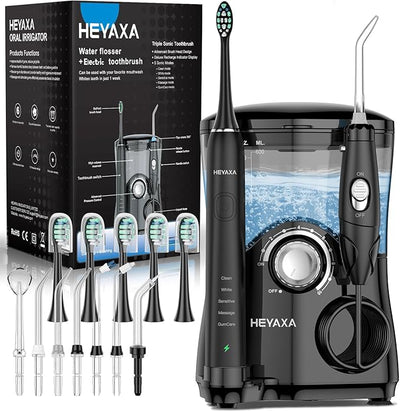 Water Flosser & Ultrasonic Electric Toothbrush Combo